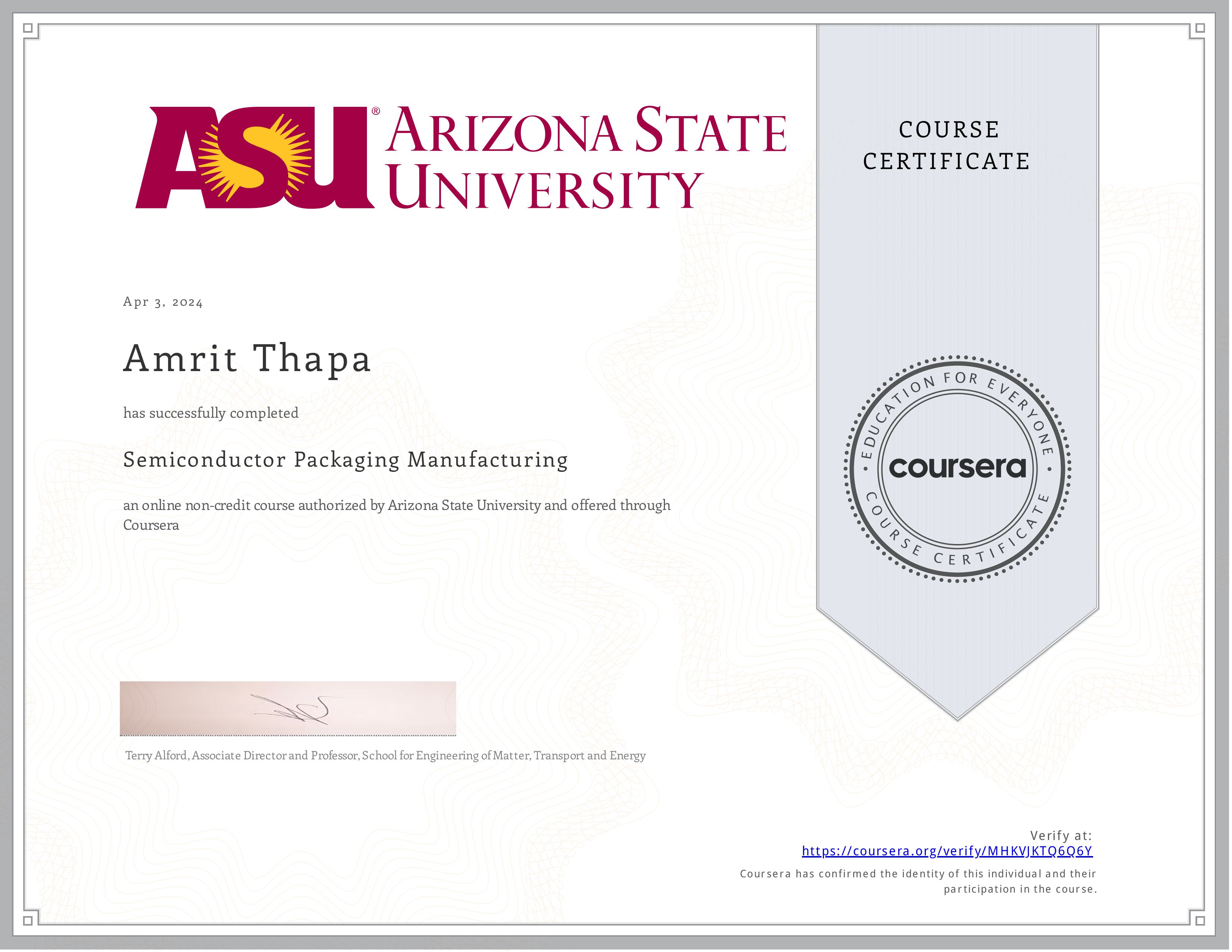 Semiconductor Packaging Manufacturing